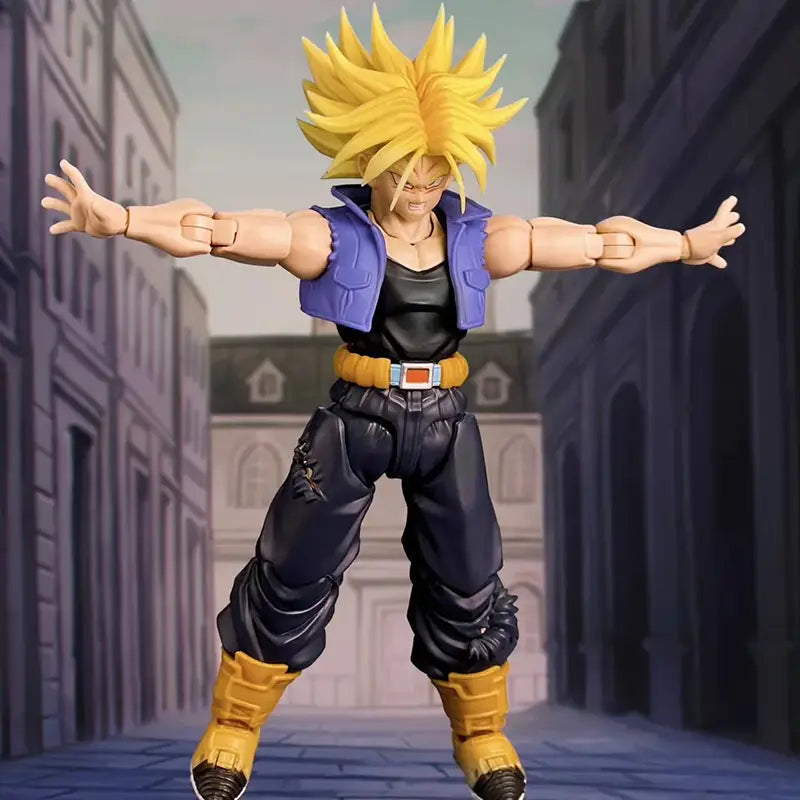 Fit Dragon Ball Z Super Saiyan Trunks Action Figure Collectible