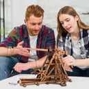 1:48 Wooden Trebuchet Model 3D Puzzle Ancient Siege Catapult DIY