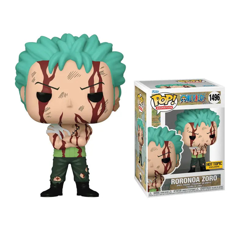 Funko Pop One Piece Roronoa Zoro 1496 Anime Action Figure Collectible