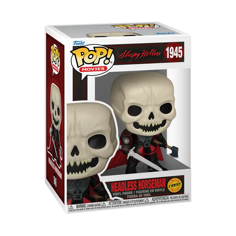Sleepy Hollow Headless Horseman Ichabod & Katrina Funko Pop Collectible