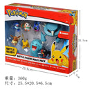 Pokemon Battle Figures Pikachu Bulbasaur Eevee Collectible Toy Set