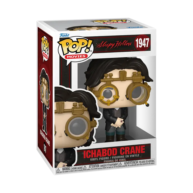 Sleepy Hollow Headless Horseman Ichabod & Katrina Funko Pop Collectible