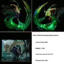 24cm One Piece Roronoa Zoro Luminous GK PVC Statue Collectible Display