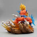 Goku and Gohan vs Cell Dragon Ball Z PVC Anime Battle Figure Collectible