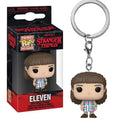 Stranger Things Eleven Steve Dustin Pocket Pop Funko Keychains