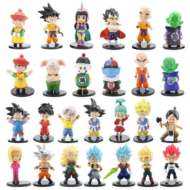 Dragon Ball Z Super Saiyan Goku, Vegeta, Broly & More Figures