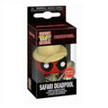Safari Deadpool Gamer Pocket Pop Funko Keychain Marvel Collectible