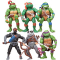 TMNT Ninja Turtles 4 Piece Action Figure Set Limited Edition Collectible Gift