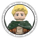 Attack on Titan Anime Building Blocks Mini Action Figures Levi Eren Mikasa Gift