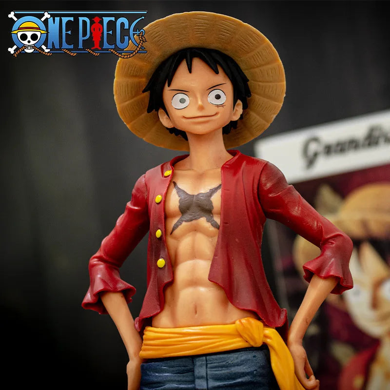 One Piece Luffy Face-Changing Action Figure Model Toy