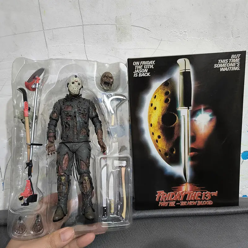 NECA Jason Voorhees Part VII New Blood Action Figure Collectible