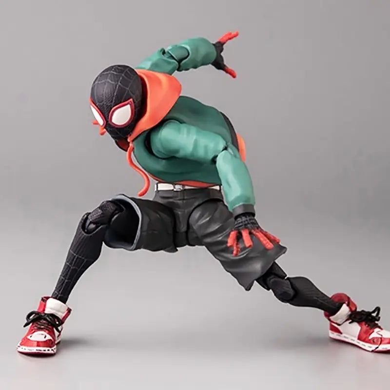 Sentinel SV Spider Man Miles Morales Action Figure Into the Spider Verse