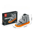 400 Piece Micro Building Blocks Trendy Shoe Puzzle Assembly Toy