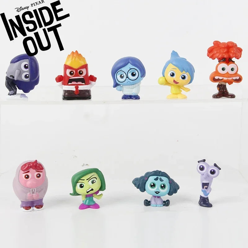 Inside Out Movie Action Figure Collection Complete Set With 9 Pieces