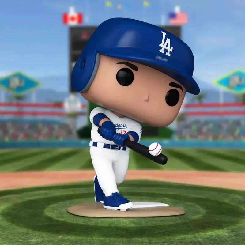 Funko Pop MLB Dodgers Shohei Ohtani and Mookie Betts Vinyl Figures