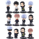 Jujutsu Kaisen Anime Figure Set 12pcs 10cm PVC Collectible Toys
