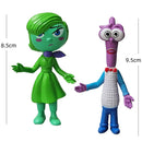 6Pcs/Set Inside Out 2 Action Figures Joy, Anxiety, Anger, Sadness