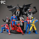 Deadpool Wolverine Batman Spider-Man Venom Action Figure Collectible Toy