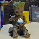 Groot Cute Baby Tree Man Articulated Action Figure Collectible Toy
