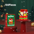 Christmas Micro Building Blocks Santa Claus and Reindeer Puzzle Gift