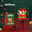 Christmas Micro Building Blocks Santa Claus and Reindeer Puzzle Gift