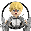 Attack on Titan Anime Building Blocks Mini Action Figures Levi Eren Mikasa Gift