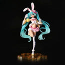 Hatsune Miku 23cm Kawaii PVC Action Figure with Bunny Ears Collectible
