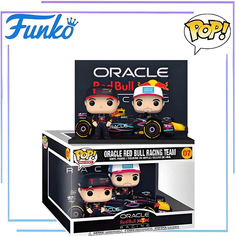 Funko Pop F1 Red Bull Racing Max Verstappen Genuine Collectible Model