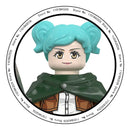 Attack on Titan Anime Building Blocks Mini Action Figures Levi Eren Mikasa Gift