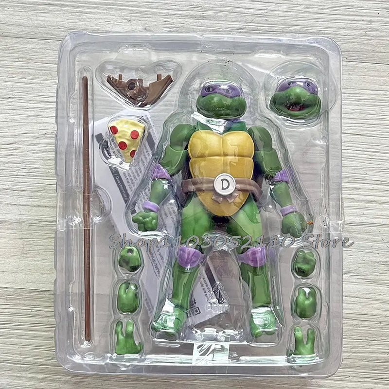 SHF Teenage Mutant Ninja Turtles 1990 Movie Raphael Leo Mikey Donnie Figure