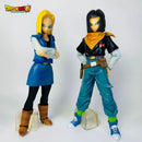 Dragon Ball Z Android 17 and 18 25cm Anime PVC Action Figures