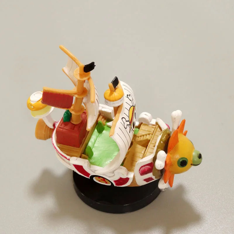 One Piece Ship Figure 10cm Mini Boat Thousand Sunny & Merry