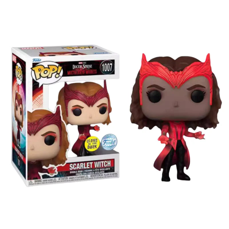 Funko Pop Marvel Doctor Strange & Scarlet Witch Limited Edition Collectible Figure