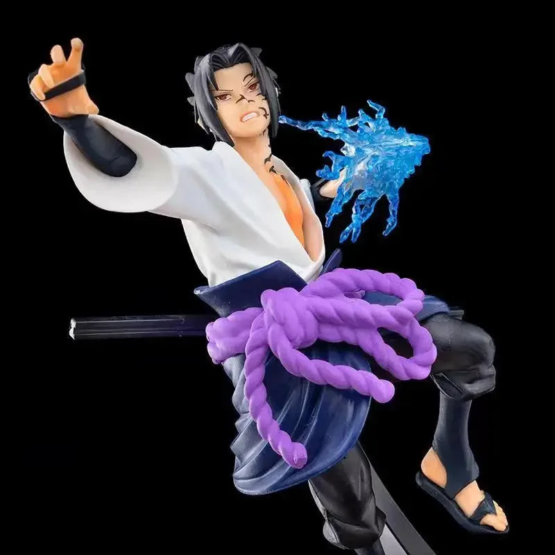 Bandai Naruto Sasuke Uchiha Action Figure PVC Model Toy