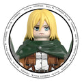 Attack on Titan Anime Building Blocks Mini Action Figures Levi Eren Mikasa Gift