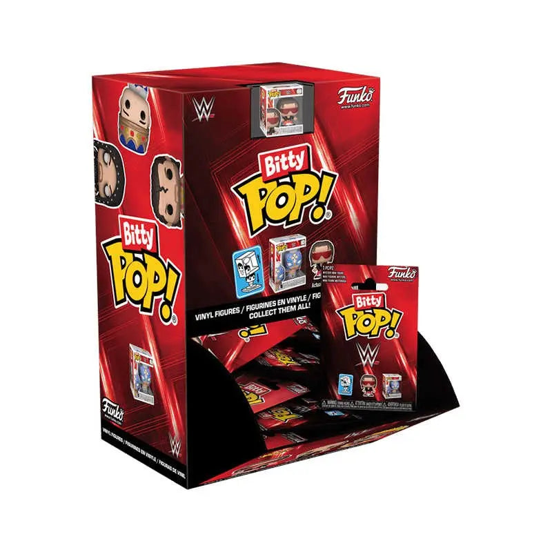 WWE Funko Pop Mini Blind Box Dwayne Johnson Steve Austin Collectible Figure Toy
