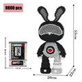 8000 Piece Diamond Rabbit Building Blocks Puzzle Home Decor Gift