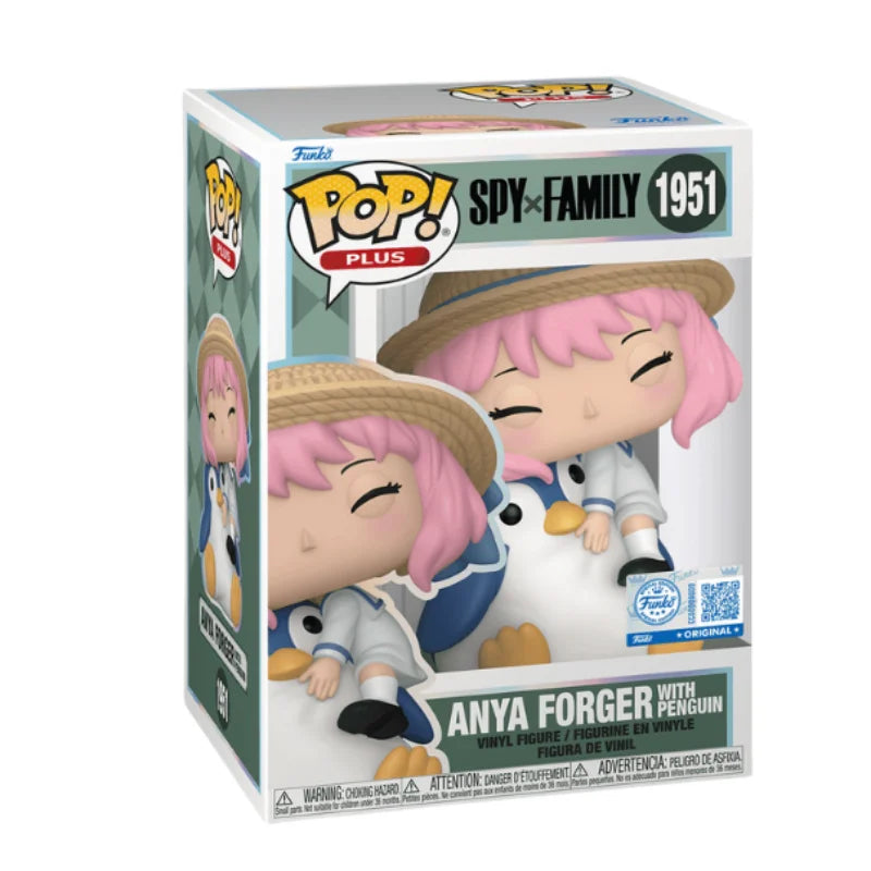 Funko Pop Spy x Family Anya Forger with Penguin Vinyl Figure Collectible