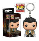 Funko Pop Supernatural Castiel Sam Dean Keychain Vinyl Figure Collectible