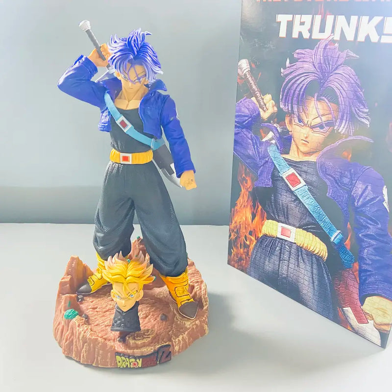 Dragon Ball Z Super Saiyan Trunks 23cm PVC Collectible Figure Gift
