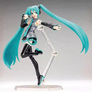 Hatsune Miku 15cm Anime Girl Action Figure Movable PVC Collectible Model