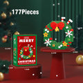 Christmas Micro Building Blocks Santa Claus and Reindeer Puzzle Gift