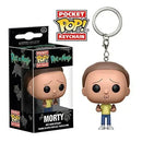 Funko Pocket Rick and Morty Keychain Figures Pickle Rick Meeseeks Snowball
