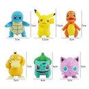 Pokemon Anime Action Figures Pikachu Charmander Bulbasaur Collectible Toy