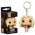 Stranger Things Dustin Barb Eleven Demogorgon Funko Pop Keychain Set