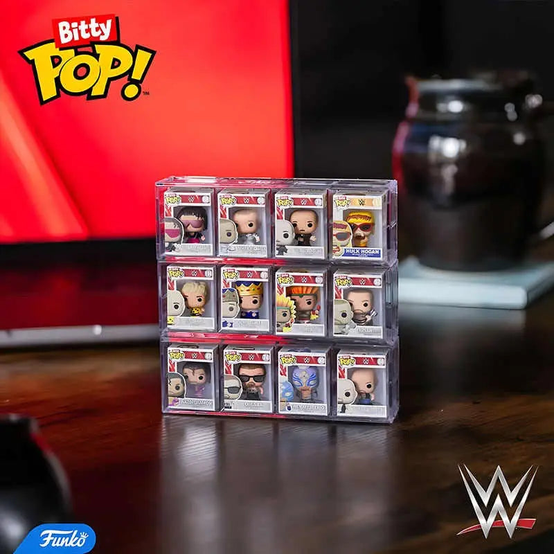 WWE Funko Pop Mini Blind Box Dwayne Johnson Steve Austin Collectible Figure Toy