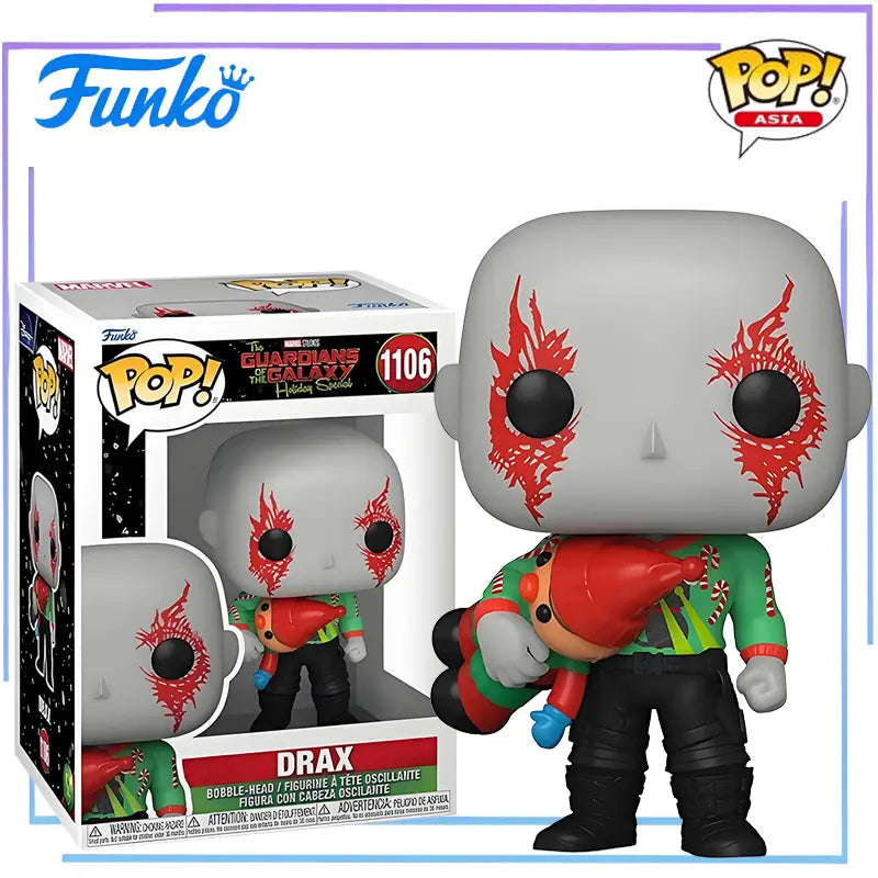 Funko Pop Guardians Christmas Special Star-Lord and Groot Collectible Model