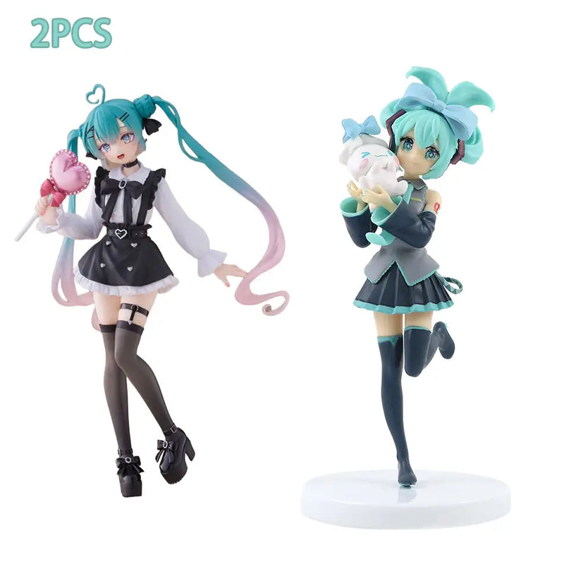 21cm Hatsune Miku Sexy Anime Figure Fashion PVC Collectible Doll Toy Gift