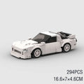 MOC City Racing Supercar Building Blocks R34 RX7 Supra Model