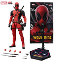Deadpool and Wolverine Action Figure Set Marvel Collectible Toys